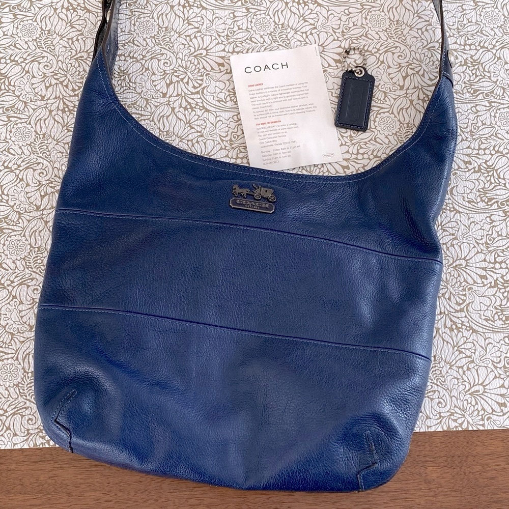 COACH Luxury Pebble Leather Bag